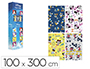 PAPEL DE REGALO BASIKA DISNEY ROLLO ANCHO 100 CM LONGITUD 3 M DISEOS SURTIDOS GRAMAJE 50 GR