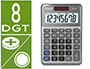 CALCULADORA CASIO MS-80F SOBREMESA 8 DIGITOS TAX +/- COLOR PLATA