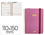 AGENDA ESCOLAR LIDERPAPEL CURSO 23-24 COLLEGE CLASSIC LINES MINI BILINGUE DIA PAGINA CARTON FORRADO ESPIRAL