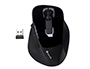 RATON NGS BOW OPTICO 800/1200/1600 DPI INALAMBRICO 5 BOTONES OPTICO RECEPTOR 2.4 GHZ NEGRO
