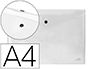 CARPETA LIDERPAPEL DOSSIER BROCHE 34044 POLIPROPILENO DIN A4 INCOLORA 50 HOJAS