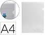 CARPETA LIDERPAPEL DOSSIER UERO 44004 POLIPROPILENO DIN A4 INCOLORA 20 HOJAS