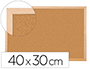 PIZARRA CORCHO Q-CONNECT 40X30 CM MARCO DE MADERA