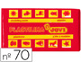 PLASTILINA JOVI 70 ROJO -UNIDAD -TAMAO PEQUEO