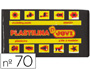 PLASTILINA JOVI 70 NEGRO -UNIDAD -TAMAO PEQUEO