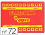 PLASTILINA JOVI 72 ROJO -UNIDAD -TAMAO GRANDE