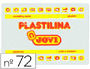 PLASTILINA JOVI 72 BLANCO -UNIDAD -TAMAO GRANDE