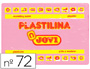 PLASTILINA JOVI 72 ROSA -UNIDAD -TAMAO GRANDE