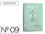 CUADERNO RUBIO CALIGRAFIA N 09