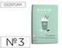 CUADERNO RUBIO CALIGRAFIA N 3
