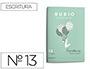 CUADERNO RUBIO CALIGRAFIA N 13