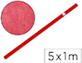 PAPEL KRAFT LIDERPAPEL ROJO ROLLO DE 5X1 MT