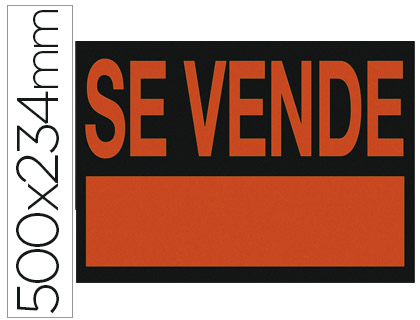 CARTEL PLASTICO 