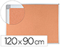 PIZARRA CORCHO Q-CONNECT MARCO DE ALUMINIO 120X90 CM