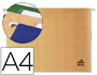 CARPETA COLGANTE LIDERPAPEL A4 KRAFT