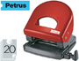 TALADRADOR PETRUS 62 COLOR ROJO CAPACIDAD 20 HOJAS