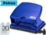 TALADRADOR PETRUS 65 COLOR AZUL CAPACIDAD 20 HOJAS