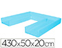 CIRCUITO MODULAR DE GATEO SUMO DIDACTIC 430X50X20 CM CELESTE