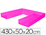 CIRCUITO MODULAR DE GATEO SUMO DIDACTIC 430X50X20 CM FUCSIA