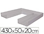 CIRCUITO MODULAR DE GATEO SUMO DIDACTIC 430X50X20 CM GRIS