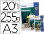 PAPEL EPSON PREMIUM GLOSSY PHOTO PAPER 255 GR PACK DE 20 HOJAS