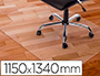 ALFOMBRILLA PARA SUELO Q-CONNECT PVC PROTECTORA DE SUELOS 1150X1340 MM GROSOR 2 MM