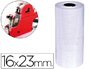 ETIQUETAS Q-CONNECT BLANCA 16 X 23 MM LISA ROLLO 700 ETIQUETAS PARA ETIQUETADORA Q-CONNECT KF00711