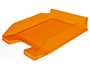 BANDEJA SOBREMESA PLASTICO Q-CONNECT NARANJA TRANSPARENTE240X70X340 MM