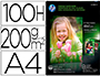 PAPEL HP PHOTO SEMI-GLOSSY 200G/M2 DIN A4 100H