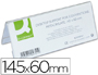 IDENTIFICADOR SOBREMESA Q-CONNECT METACRILATO 145X60 MM REF.5728