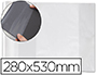 FORRALIBRO PVC CON SOLAPA AJUSTABLE ADHESIVO 280X530 MM