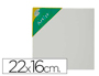 BASTIDOR ARTIST 1F LIENZO GRAPADO TRASERO ALGODON 100% 22X16 CM