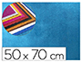 GOMA EVA CON PURPURINA LIDERPAPEL 50X70CM 60G/M2 ESPESOR 2MM AZUL CLARO
