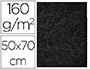 FIELTRO LIDERPAPEL 50X70CM NEGRO 160G/M2