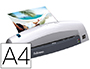 PLASTIFICADORA FELLOWES LUNAR A4 2 RODILLOS HASTA 125 MICRAS