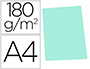 SUBCARPETA CARTULINA GIO DIN A4 VERDE PASTEL 180 G/M2