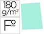 SUBCARPETA CARTULINA GIO FOLIO VERDE PASTEL 180 G/M2