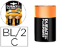 PILA DURACELL RECARGABLE C BLISTER DE 2 UNIDADES