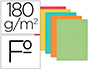 SUBCARPETA CARTULINA GIO FOLIO COLORES PASTELES SURTIDOS 180 GR/M2 PAQUETE DE 50 UNIDADES