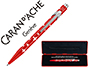 BOLIGRAFO CARAN D'ACHE 849 TOTAL SWISS CON ESTUCHE PUNTA MEDIA