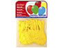 GLOBO 100% LATEX BIODEGRADABLE PASTEL AMARILLO BOLSA DE 20 UNIDADES
