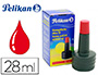 TINTA TAMPON PELIKAN ROJO FRASCO DE 28 ML