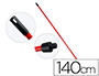 PALO DE ESCOBA O FREGONA METAL UNIVERSAL CON ADAPTADOR SP 140 CM