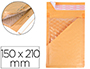 SOBRE BURBUJAS CREMA Q-CONNECT C/0 150 X 210 MM CAJA DE 100