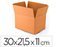 CAJA PARA EMBALAR Q-CONNECT FONDO AUTOMATICO MEDIDAS 300X215X110 MM ESPESOR CARTON 3 MM