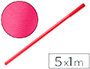 PAPEL KRAFT LIDERPAPEL FUCSIA ROLLO 5X1 MT