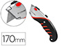 CUTER Q-CONNECT SX1500 METALICO ANCHO NEGRO Y ROJO CON MANGO DE PLASTICO