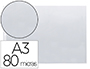FUNDA MULTITALADRO Q-CONNECT DIN A3 APAISADA 80 MICRAS CRISTAL CON APERTURA SUPERIOR - BOLSA DE 10