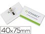 IDENTIFICADOR Q-CONNECT CON PINZA E IMPERDIBLE KF17457 40X75 MM