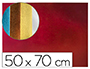GOMA EVA LIDERPAPEL 50X70 CM ESPESOR 2 MM METALIZADA ROJO